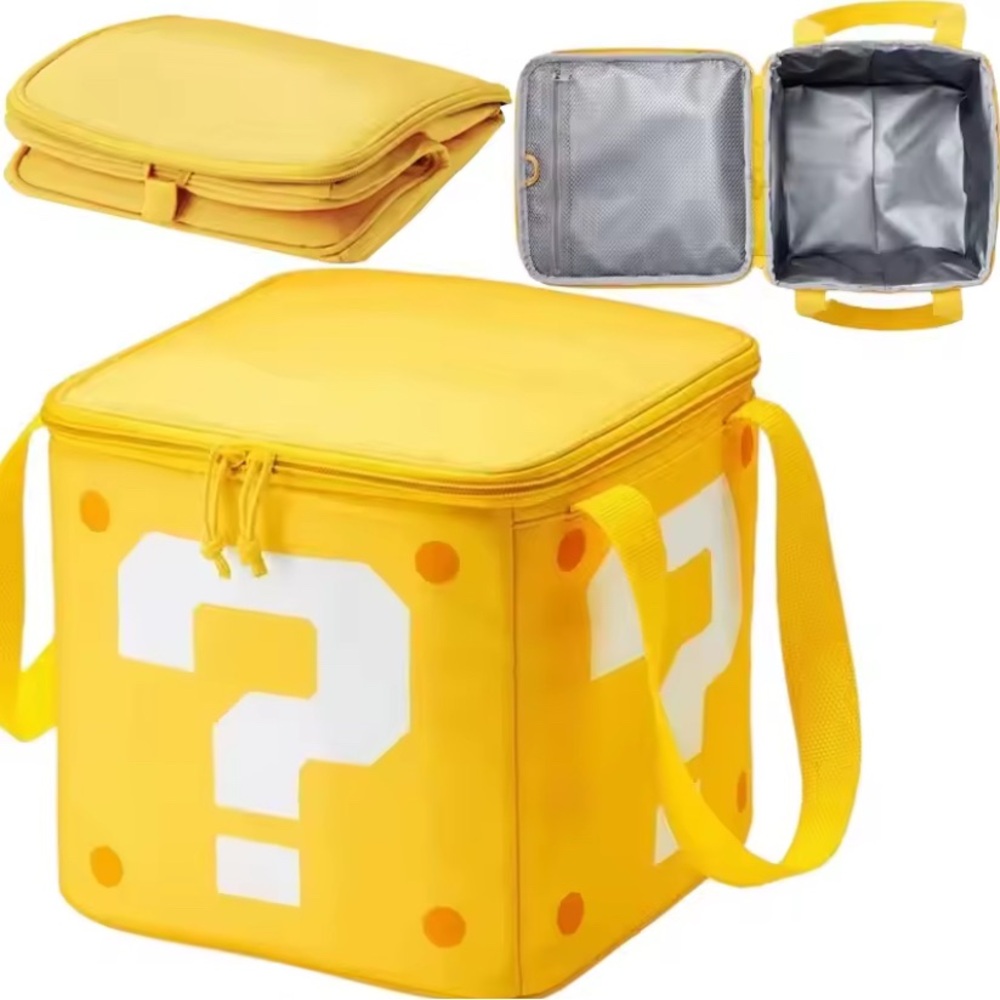 Nintendo Mario Bros Coin Lunch Bag Cooler Purse - Picture 2 of 4